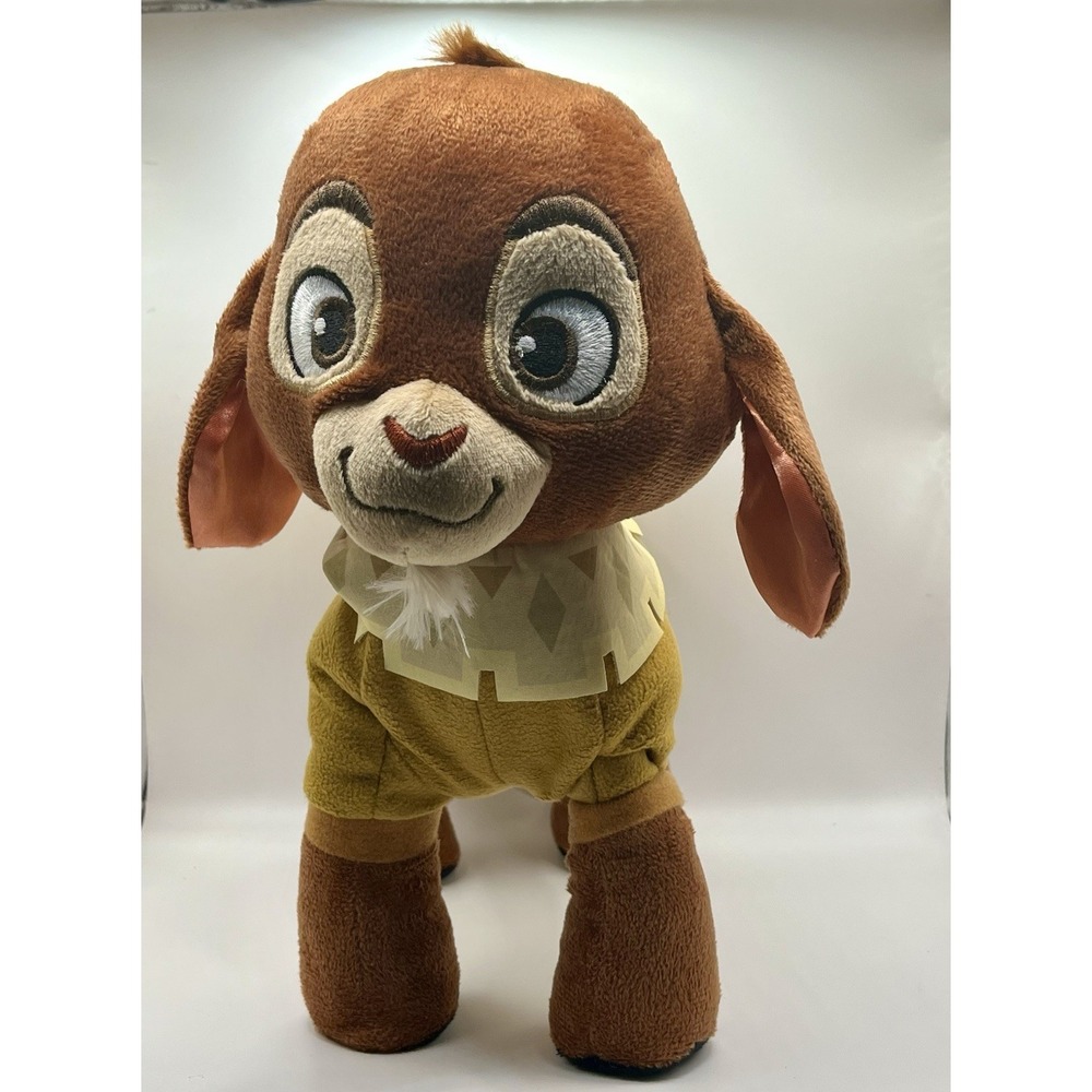 Disney Wish Walk 'n Talk Valentino Stuffed Plush Fainting Goat,‎ 11-Inch